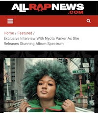 all rap news - exclusive interview with nyota parker