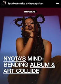 nyota's mind bending album & art collide